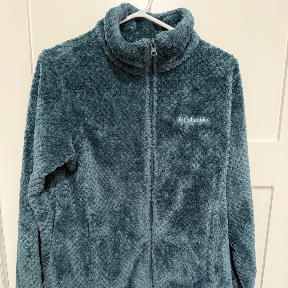 Womens Columbia full zip, fireside fleece - Size L
